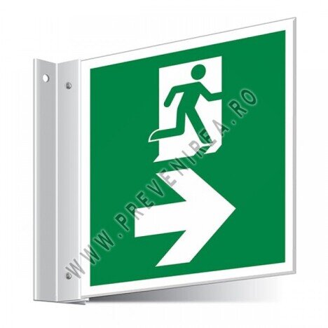 Indicator de salvare iesire in stanga